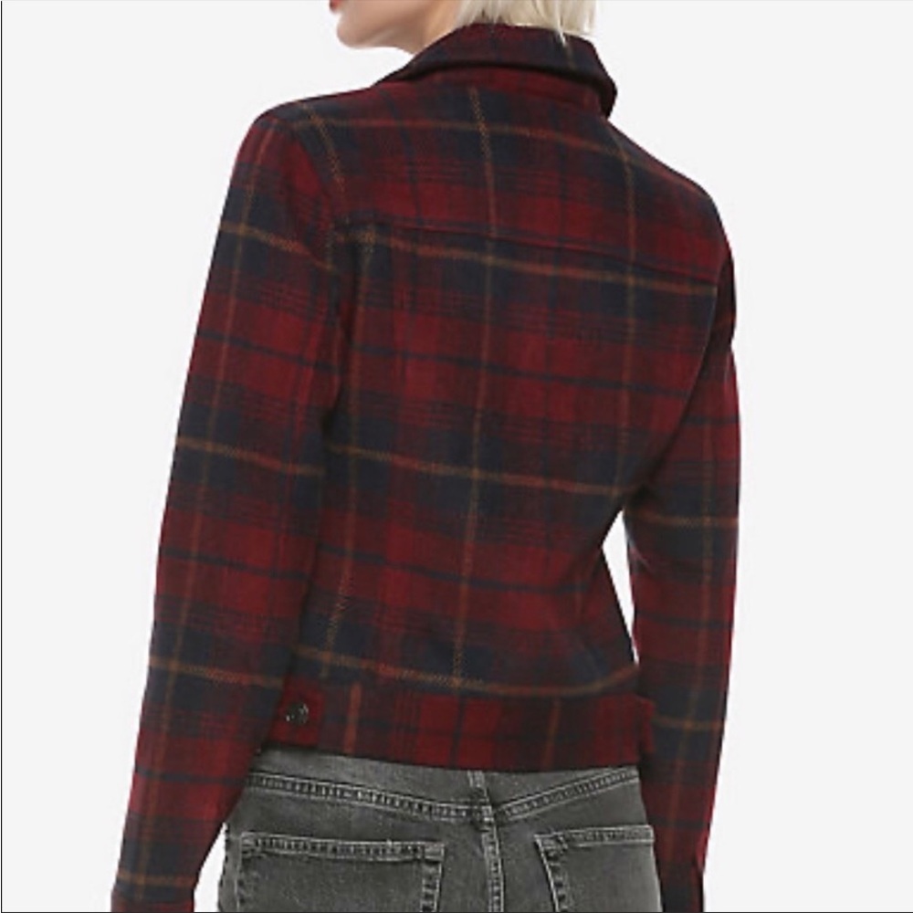 Hot Topic Plaid Jacket - Picture 4 of 6